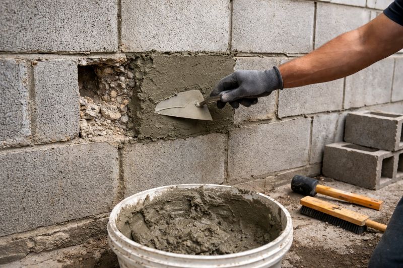 Concrete Block Repair in Easley, SC