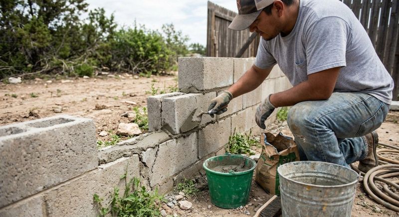 Block Wall Repair in Townville, SC