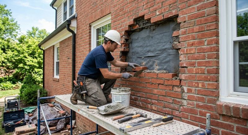 Brick Flatwork Repair in Oconee County, SC
