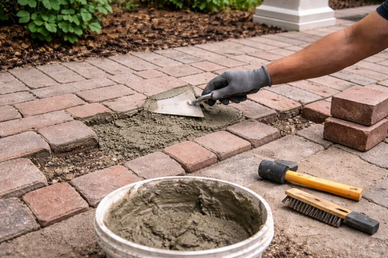 Brick Flatwork Repair in Pickens County, SC