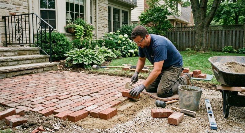 Brick Flatwork Repair in Pickens, SC