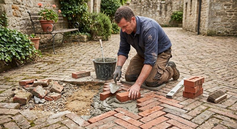 Brick Hardscape Repair in Seneca, SC