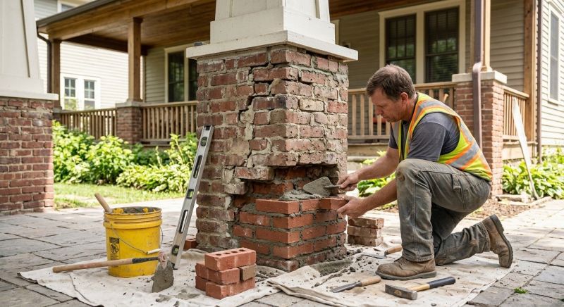 Brick Restoration in Oconee County, SC