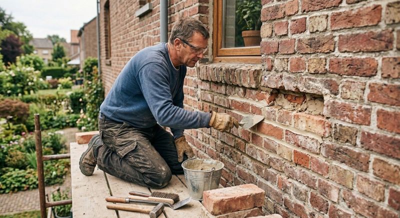 Brick Stairs Repair in Anderson, SC