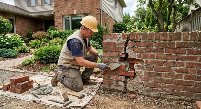 Brick Wall Repair in Lavonia, GA