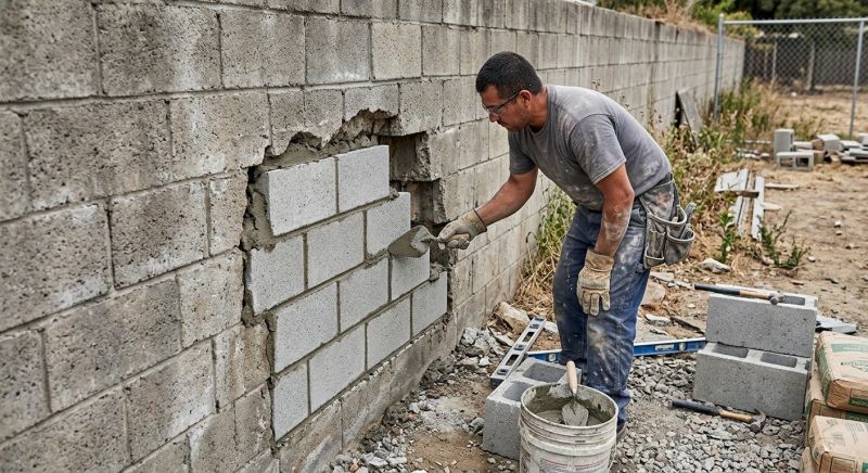 Concrete Block Repair in Seneca, SC