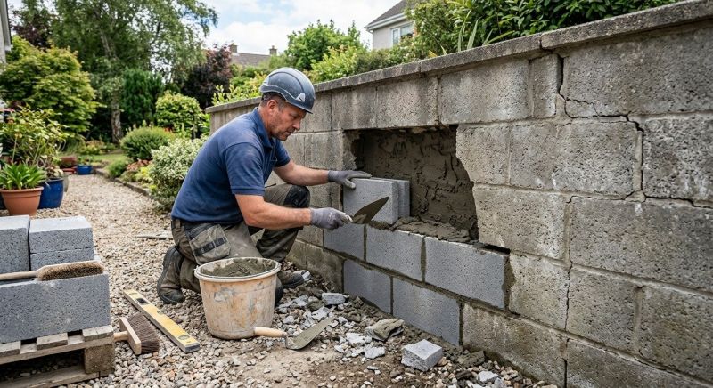 Concrete Block Repair in Toccoa, GA