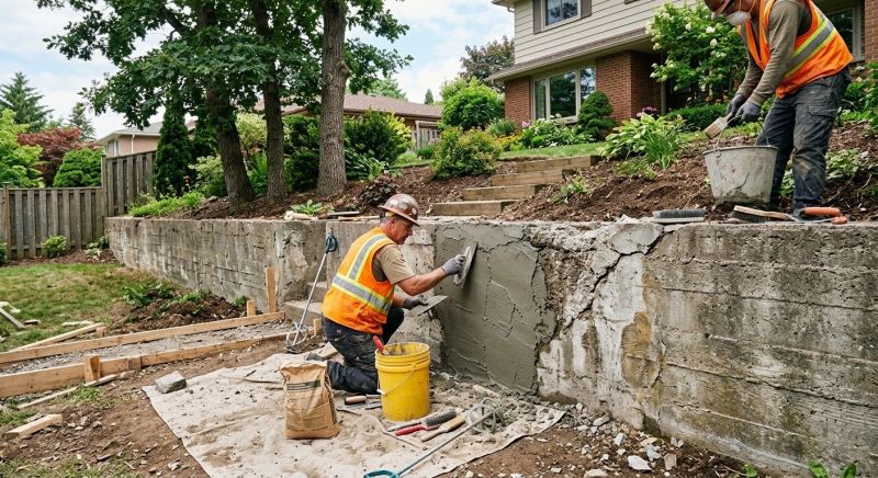 Retaining Wall Repair in Seneca, SC