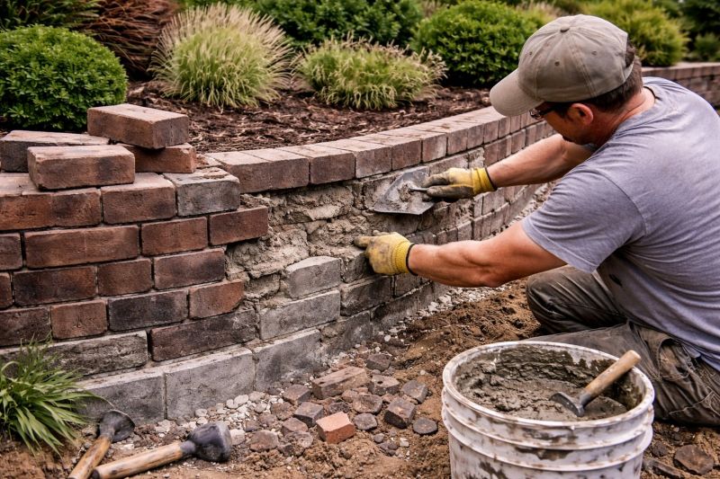 Retaining Wall Repair in Oconee County, SC