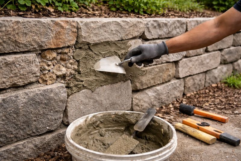 Retaining Wall Repair in West Union, SC