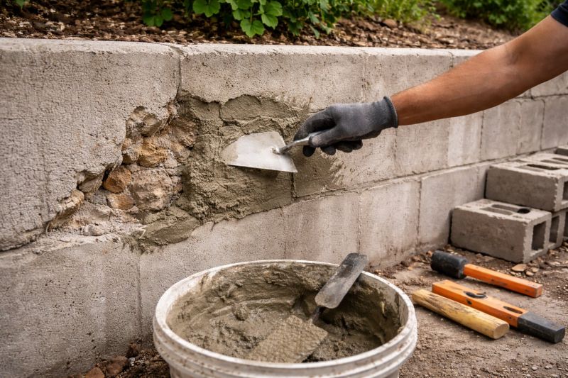 Retaining Wall Repair in West Union, SC
