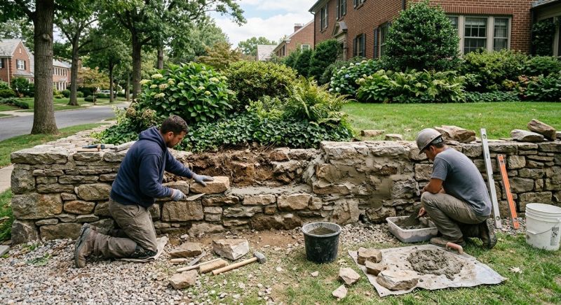 Retaining Wall Repair in Westminster, SC