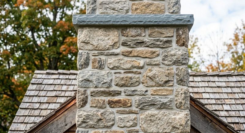 Stone Chimney Installation in Easley, SC