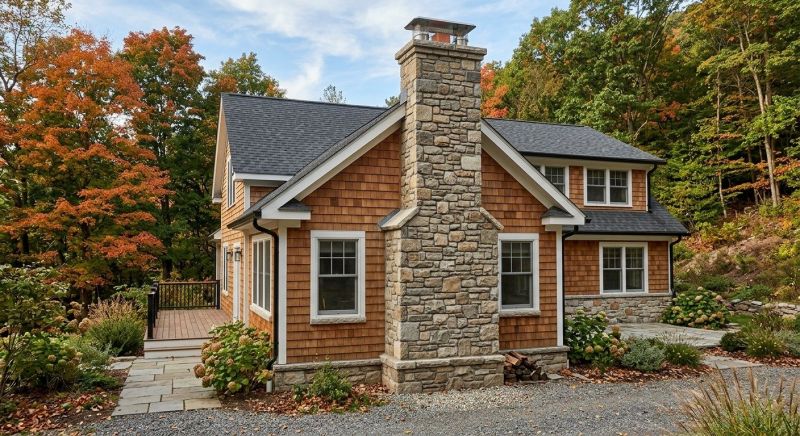 Stone Chimney Installation in Easley, SC