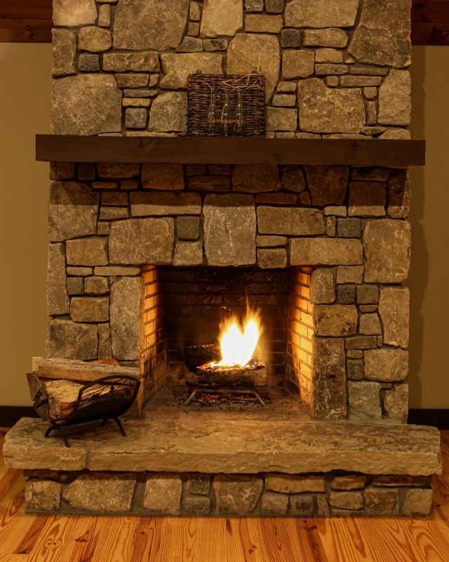 Stone Chimney Installation in Pickens County, SC