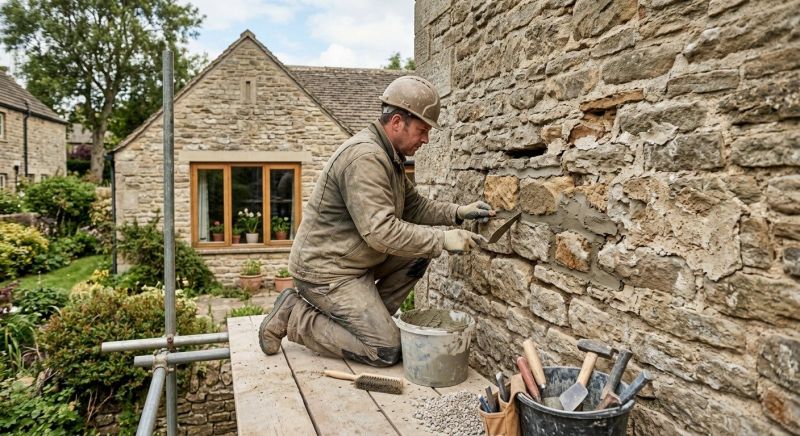 Stone Masonry Repair in Fair Play, SC