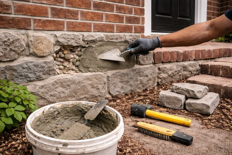 Stone Masonry Repair in Fair Play, SC