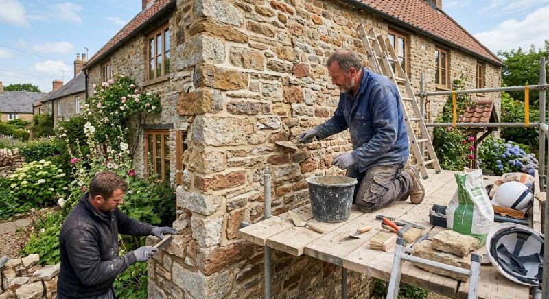 Stone Masonry Repair in Townville, SC