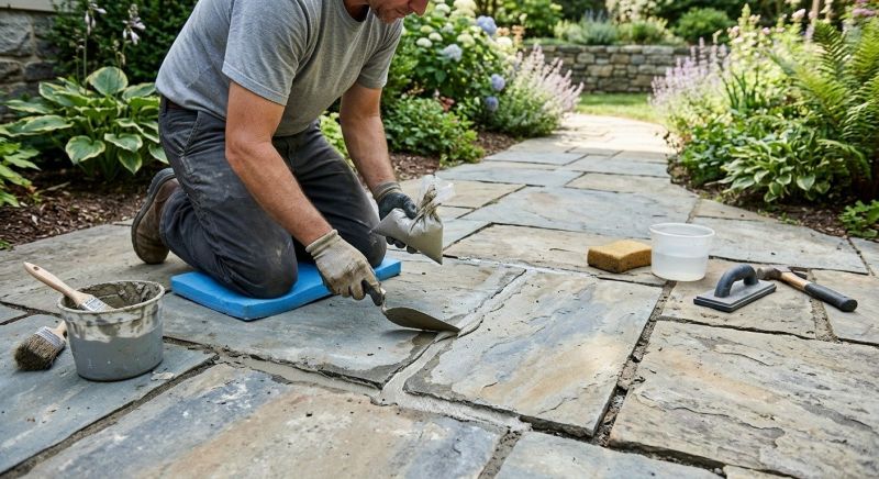 Stone Walkway Repair in Seneca, SC