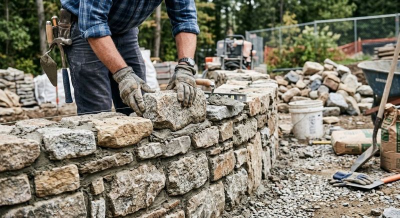 Stonework Installation in Pickens, SC